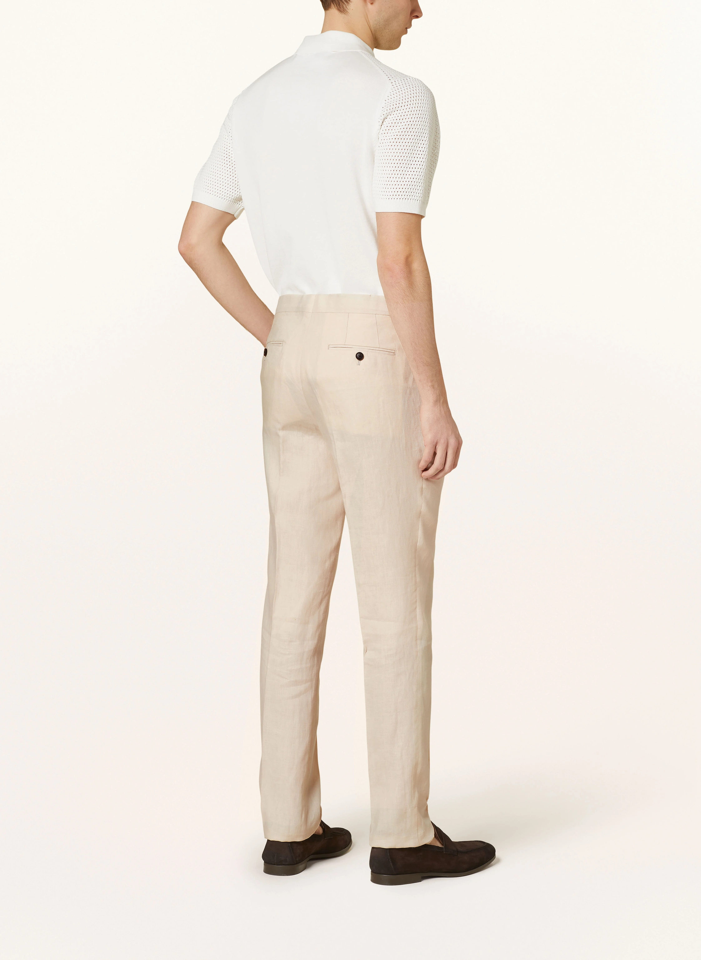 REISS Leinenhose KIN Slim Fit