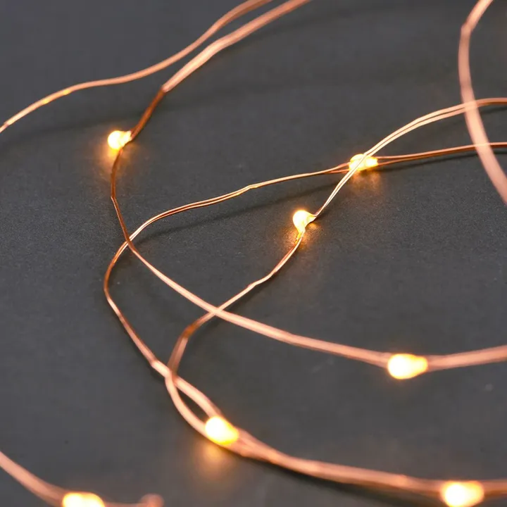 House Doctor Guirlande lumineuse 10 mètres | Cuivre