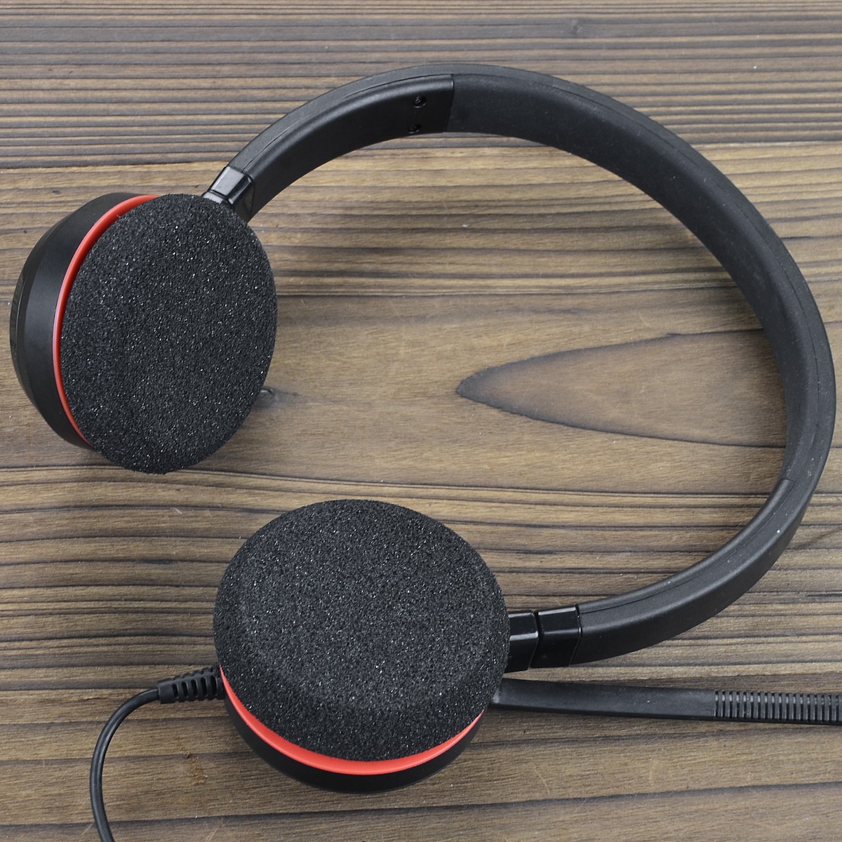 Øreputer for Jabra Evolve 20, 20SE, 30, 30II, 40, 65 Sort