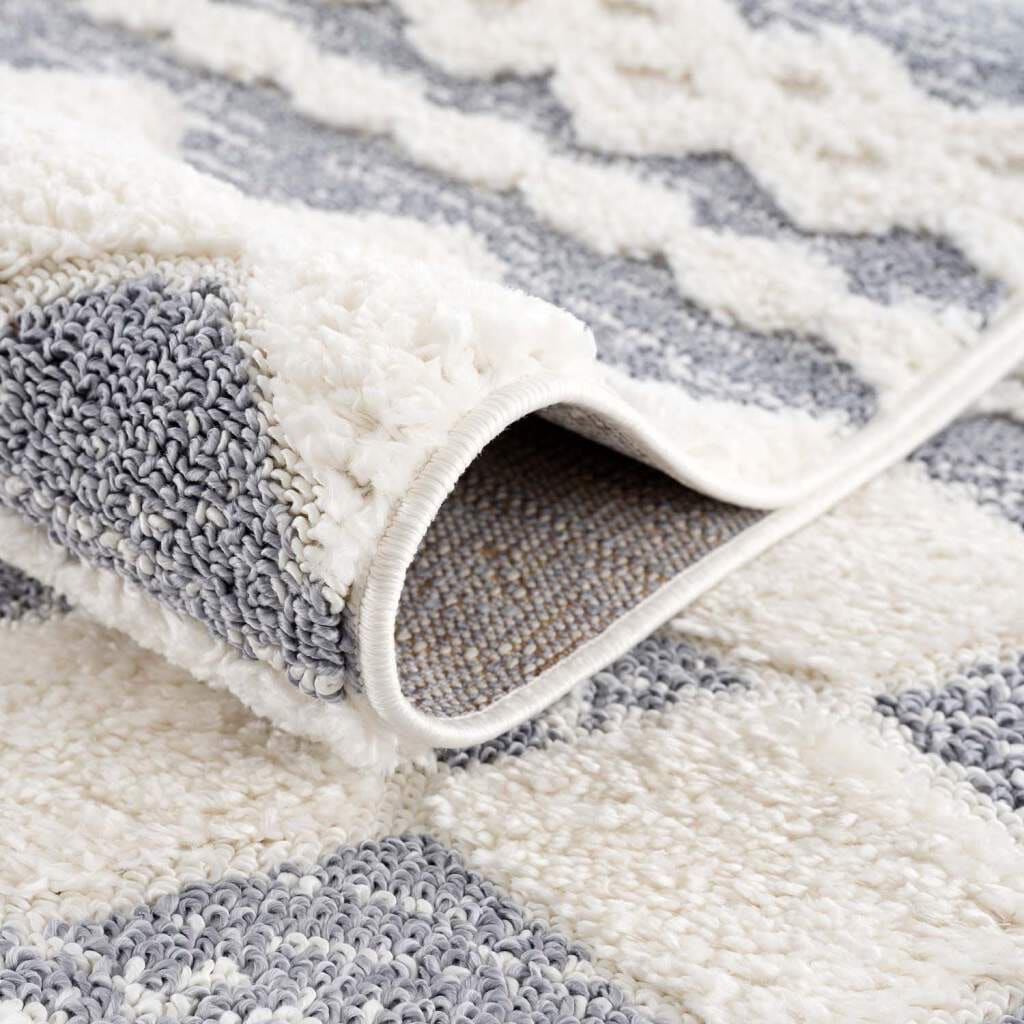 Carpet City Hochflor-Teppich »Focus 3005« rund 20 mm Höhe Boho-Teppich, Hochtief-Muster/ 3D-Effekt, für Wohnzimmer, Schlafzimmer
