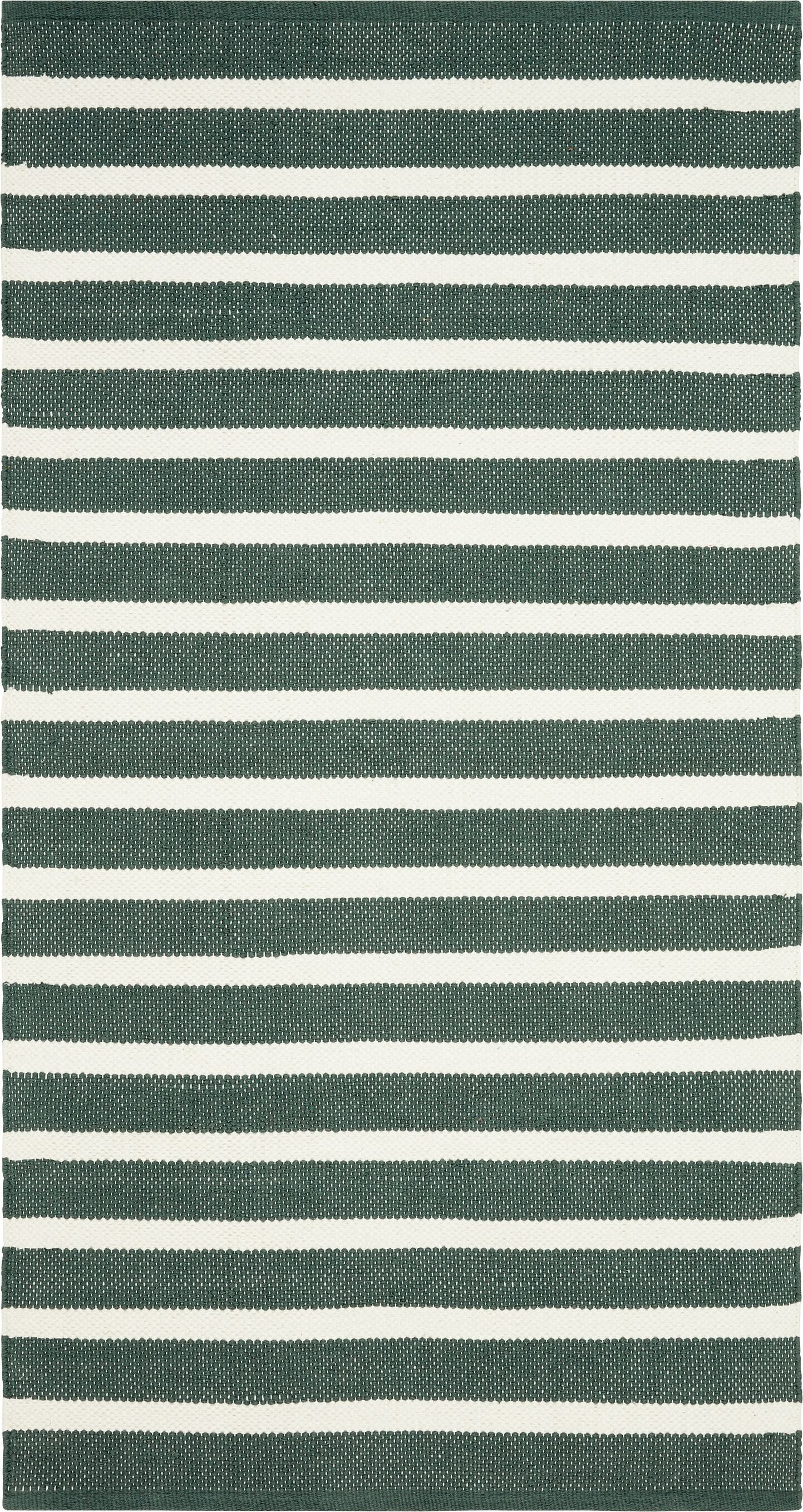 NINO Teppich - grün / B: 60.0 cm x T: 90.0 cm