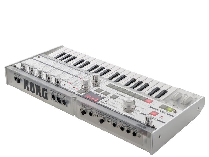 Korg Synthesizer microKORG Crystal – Limited Edition Kompakt-Synthesizer mit Analog Modeling Klangerzeugung