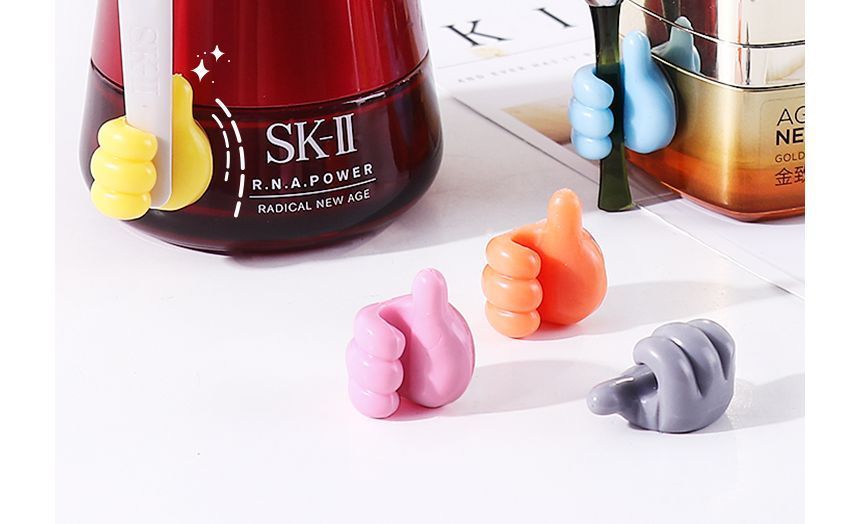 KIizzi - Set van 5: Hand siliconen kleefhaak