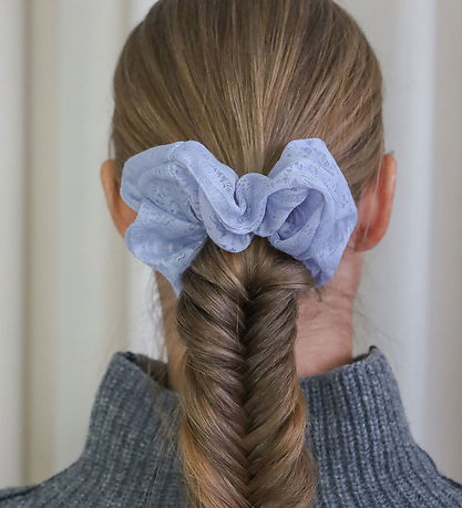 By St?r Scrunchie - Pernille - Lyseblå
