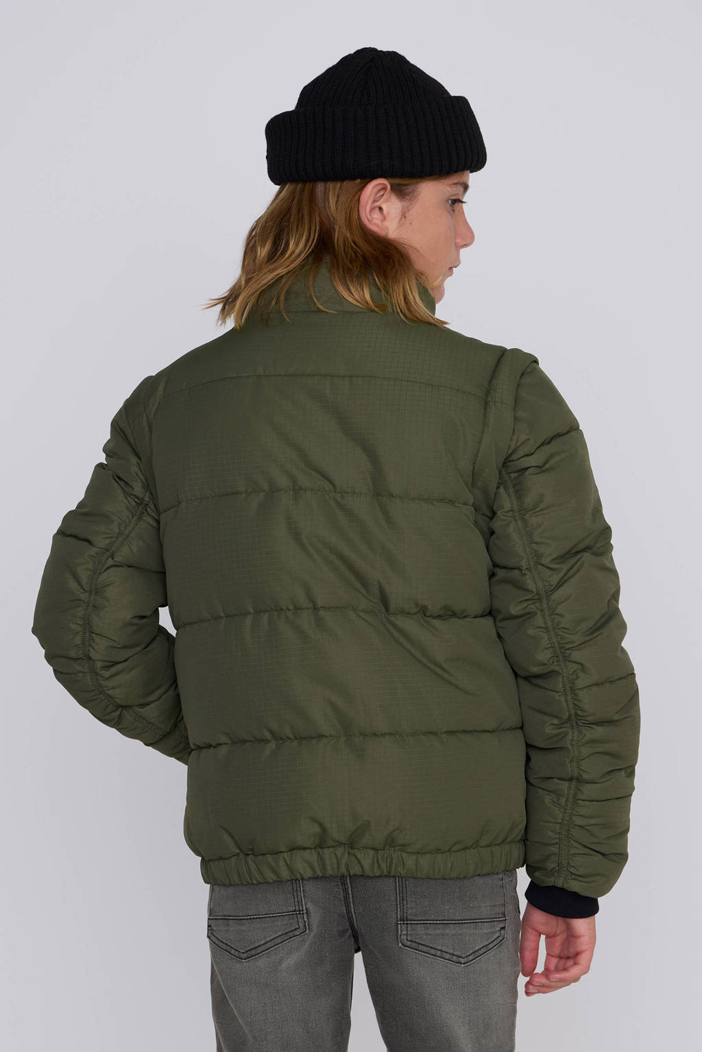 Coolcat 2-in-1 Puffer Winterjas Jaxx Khaki