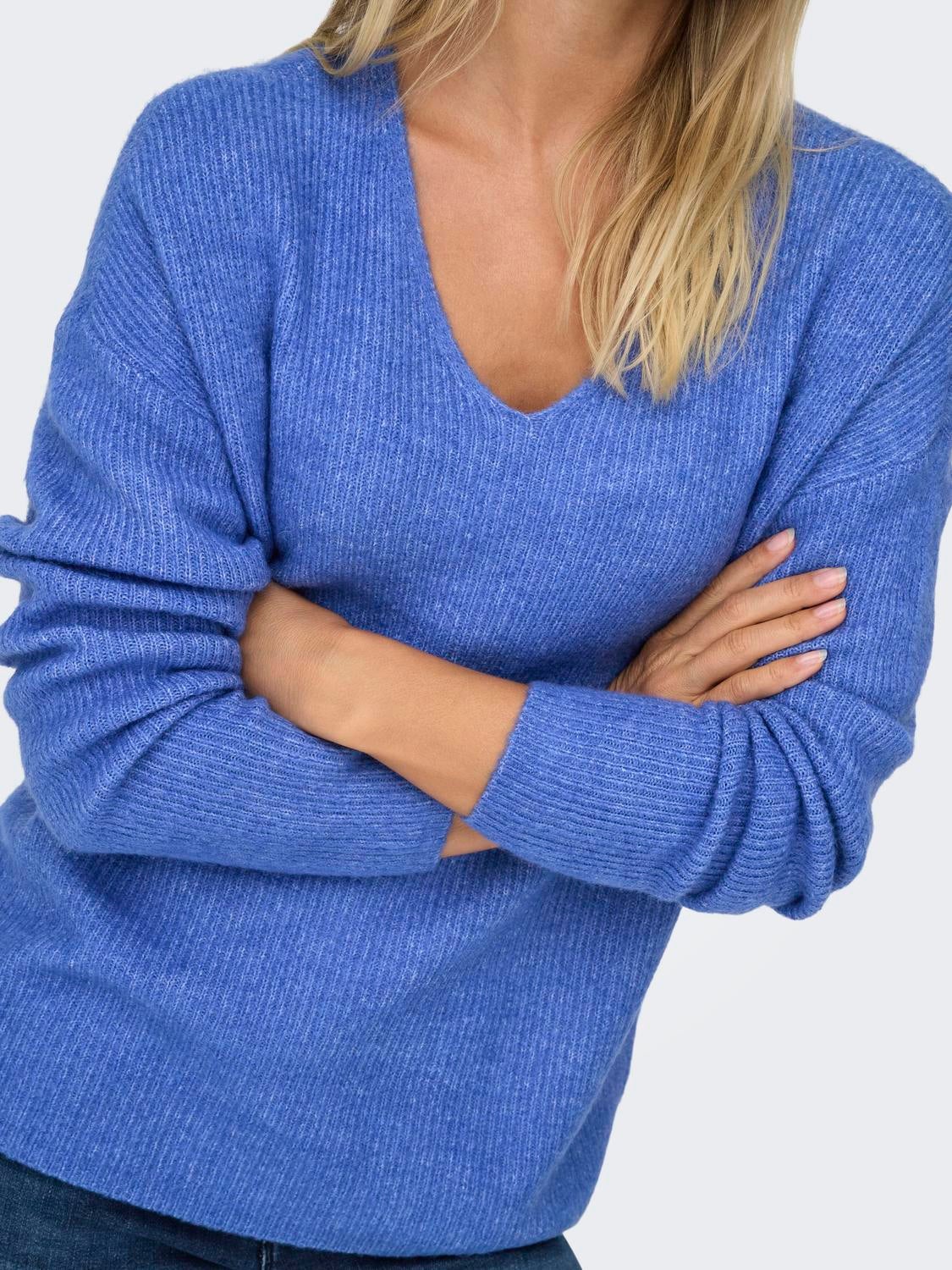 ONLCAMILLA Strickpullover Ultramarine