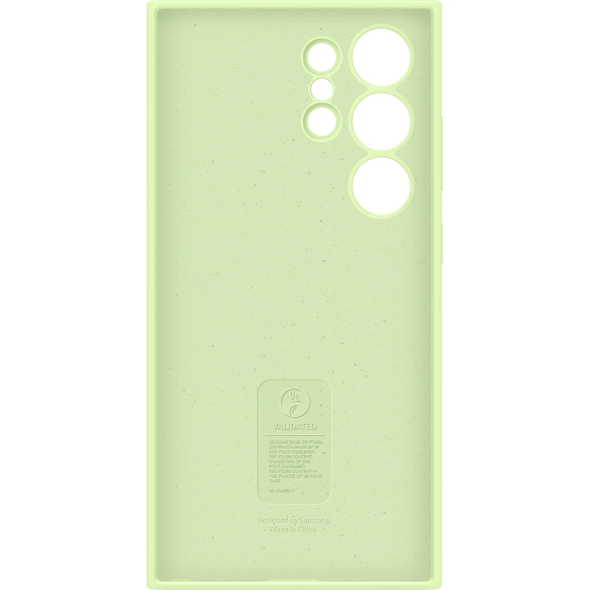 Samsung Galaxy S24 Ultra silikondeksel (grønn)