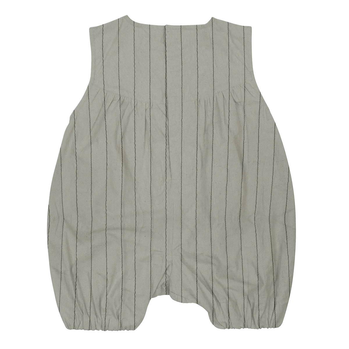 Salotte Playsuit | Dusty Green – Thyme Striped