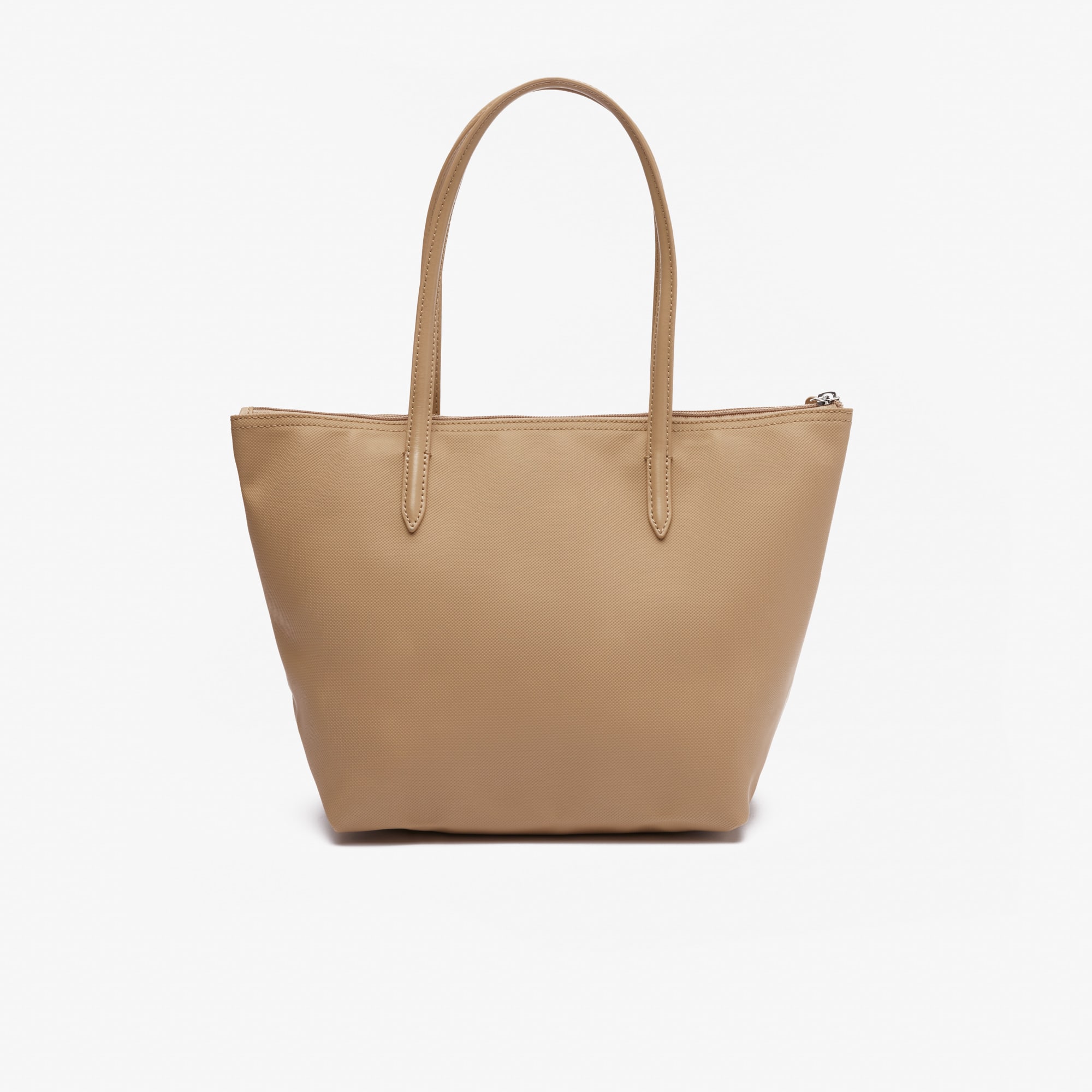 Petit sac cabas zippé L.12.12 Concept uni Sacs à main & Cabas - Beige - Lacoste - Femme