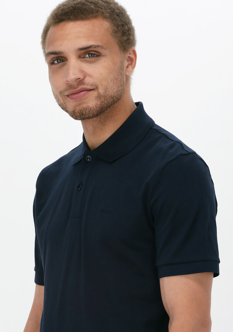 BOSS donkerblauwe boss polo pallas