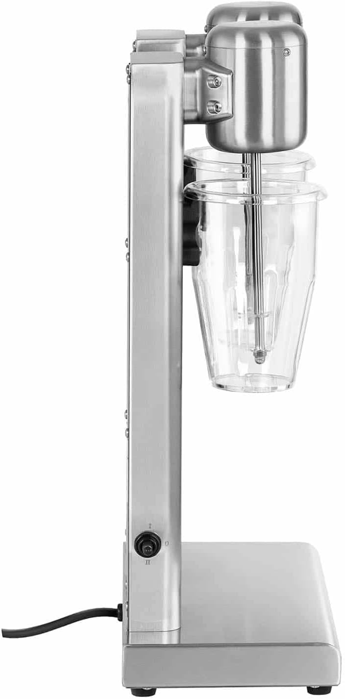Royal Catering RCPMS-160T Milchshaker doppelt 2 x 1 l 15.000 U/min Edelstahl Standmixer Hochleistungsmixer