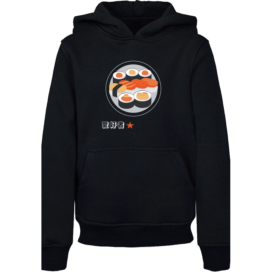 F4NT4STIC Hoodie Sushi Japan schwarz