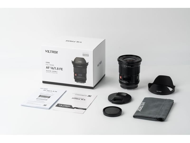 Viltrox Festbrennweite AF 16mm F/1.8 – Sony E-Mount Vollformat-Objektiv mit grosser Blende und Ultraweitwinkel-Autofokus