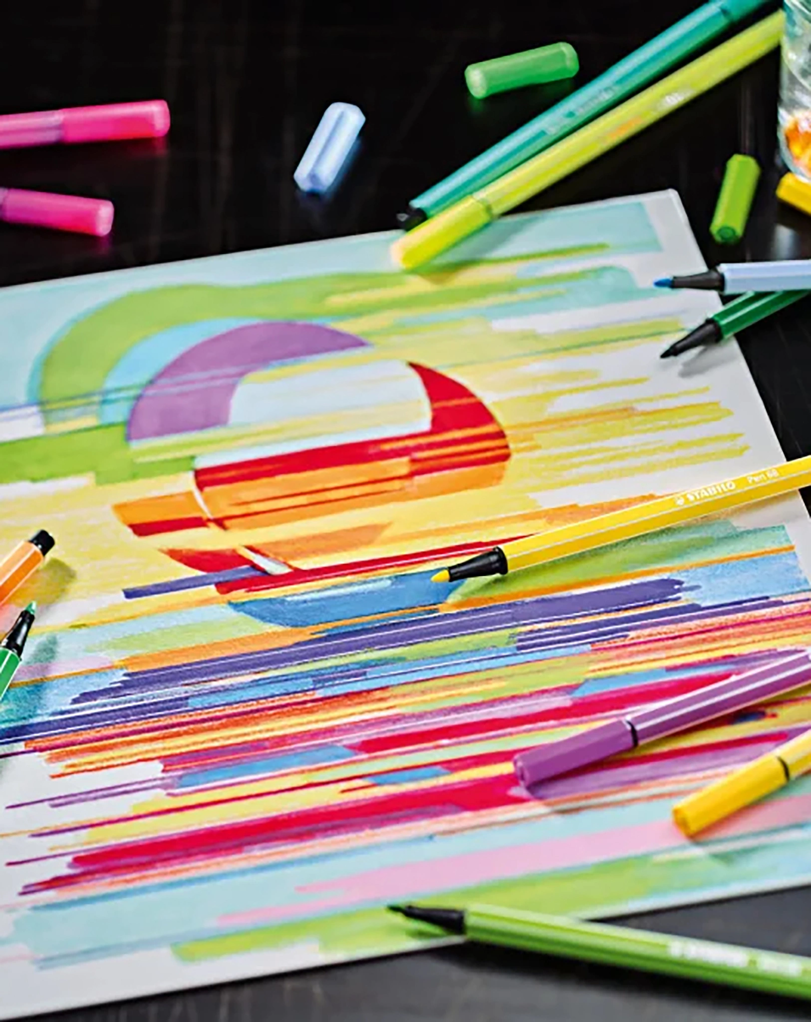 Filzstift STABILO® Pen 68 ARTY Premium 12er-Pack