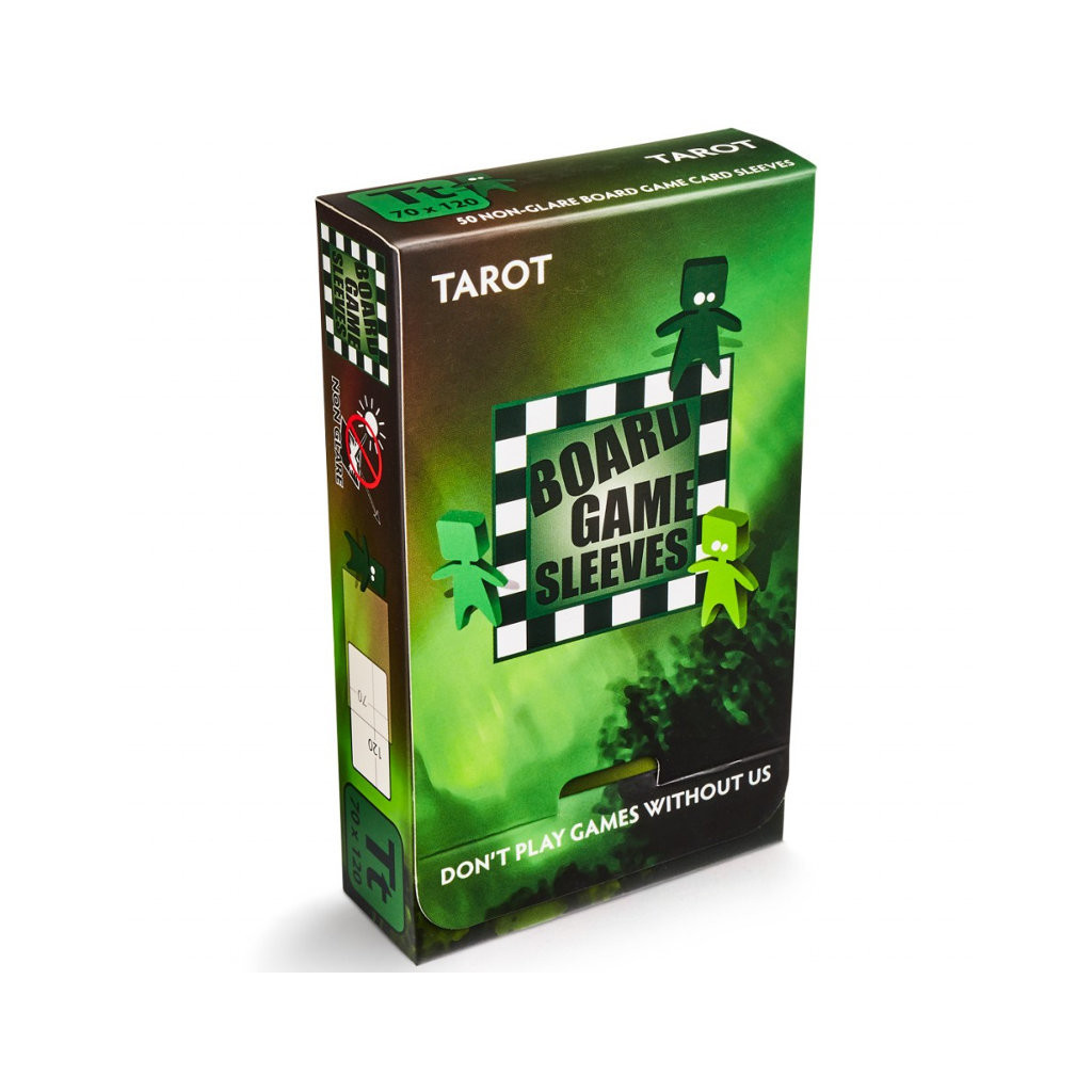 50 Protège Cartes Antireflet Tarot 70x120mm