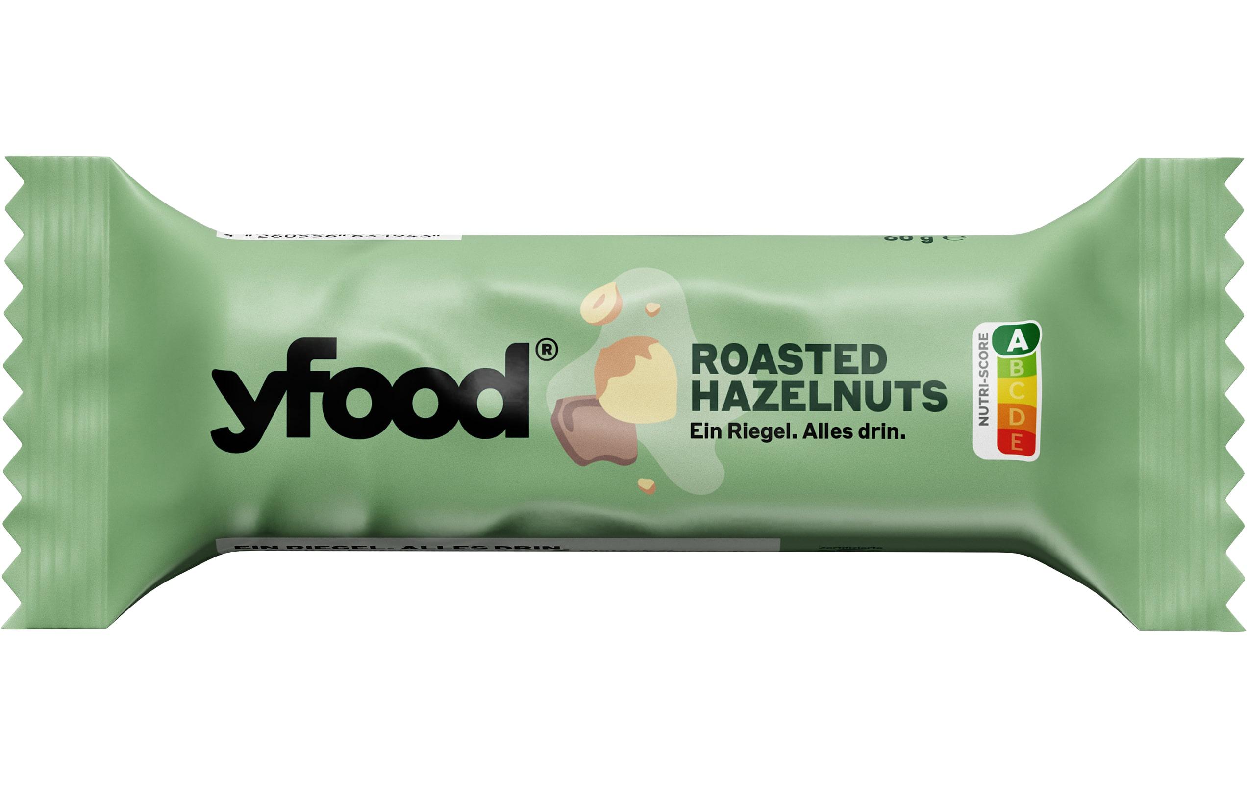 Riegel Roasted Hazelnuts 3 x 60 gHigh-Protein Riegel ohne Zuckerzusatz