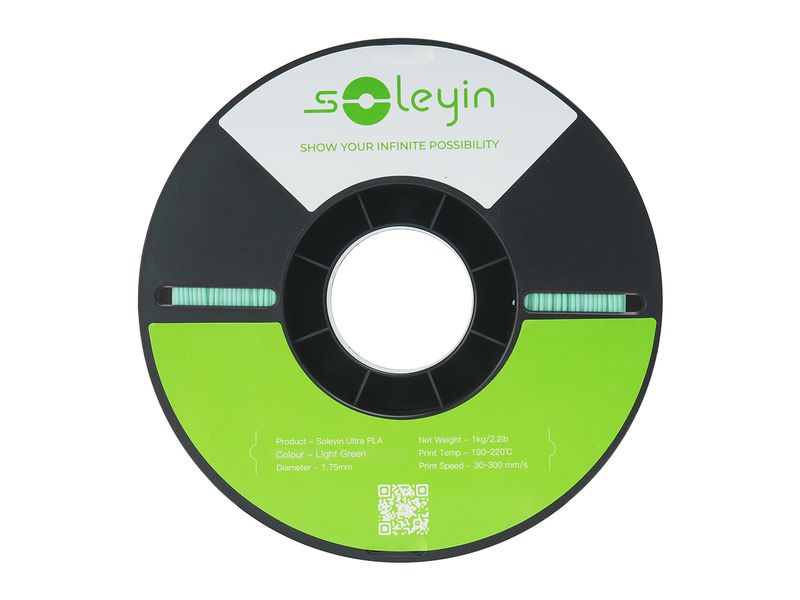 Creality Filament Soleyin Ultra-PLA Hellgrün 1.75 mm 1.29 k 1.75 mm PLA Filament