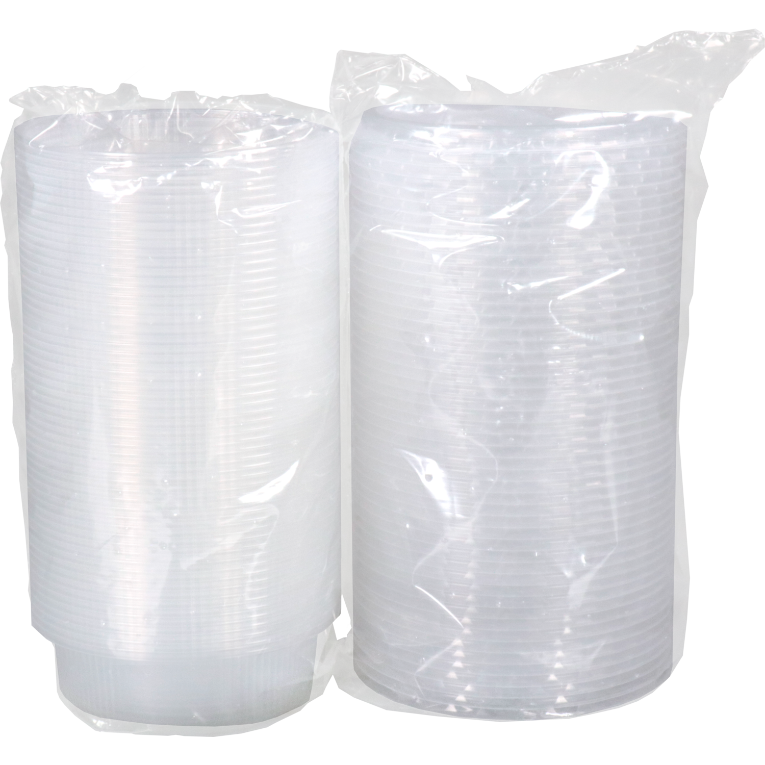 Bak, PP, 125ml, Ø101mm, incl. deksel, 31mm, transparant