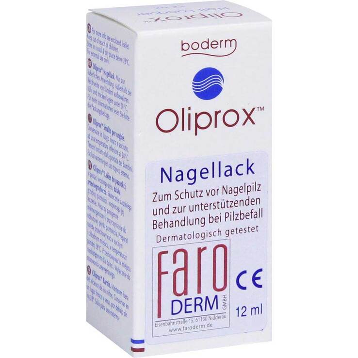 Oliprox Nagellack bei Pilzbefall, 12 ml