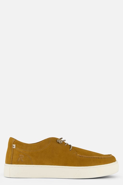 Rieker Veterschoenen geel Suede