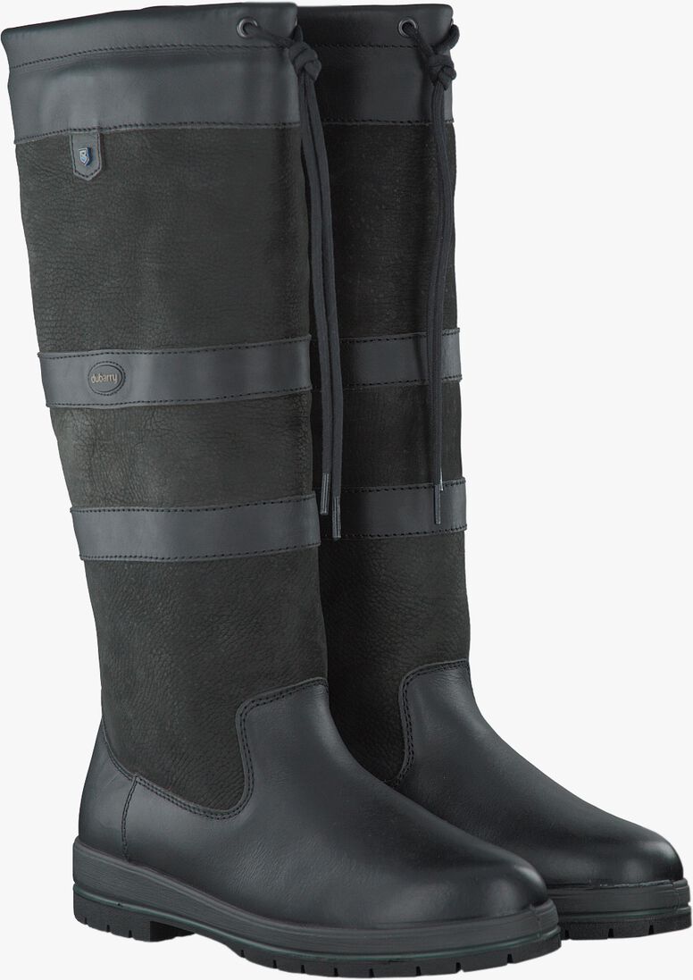 zwarte dubarry hoge laarzen galway