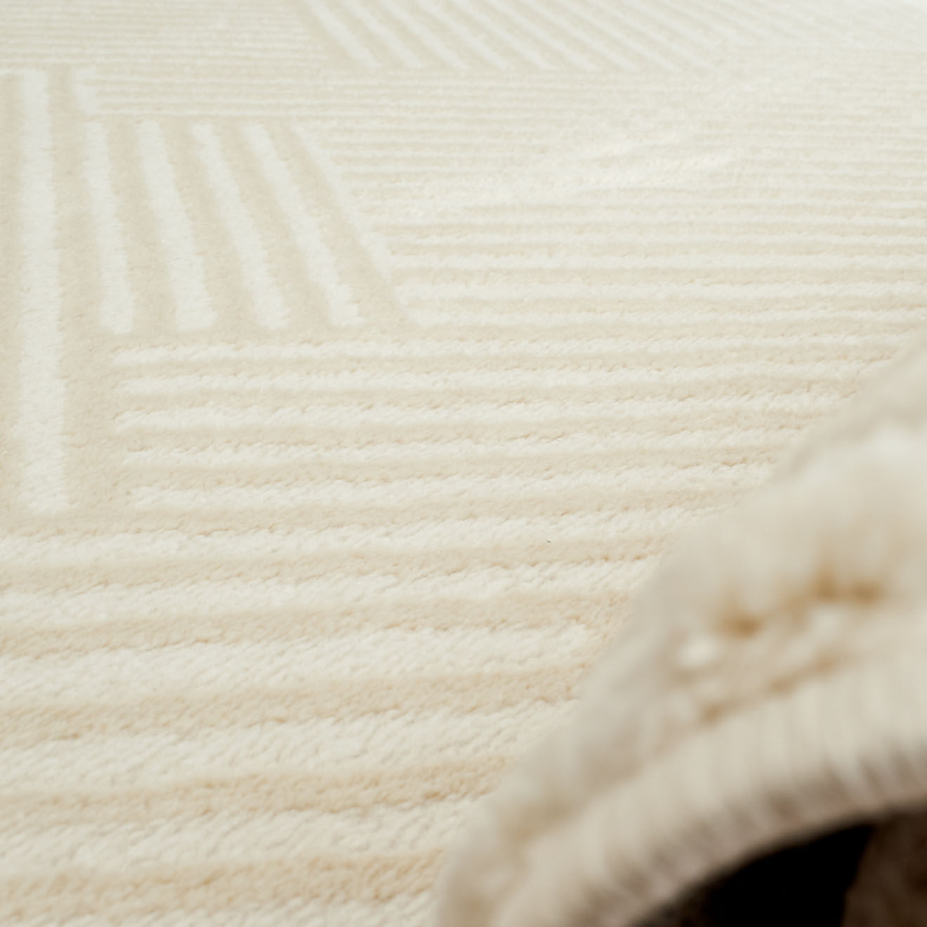 Nazar Rugs Tapis Bianca 160 crème - 200x290 cm