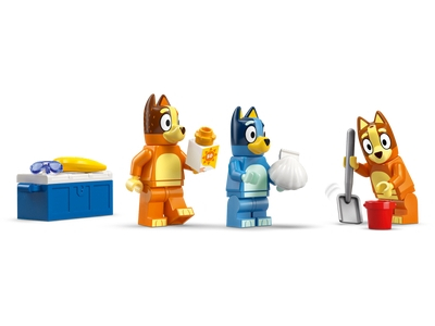 LEGO Bluey's autorit naar het strand (11202)
