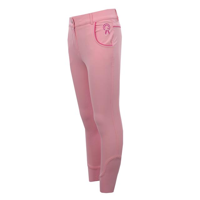 Paardrijbroek Paardenpraat By Ej Johnny Full Grip Kids Lichtroze
