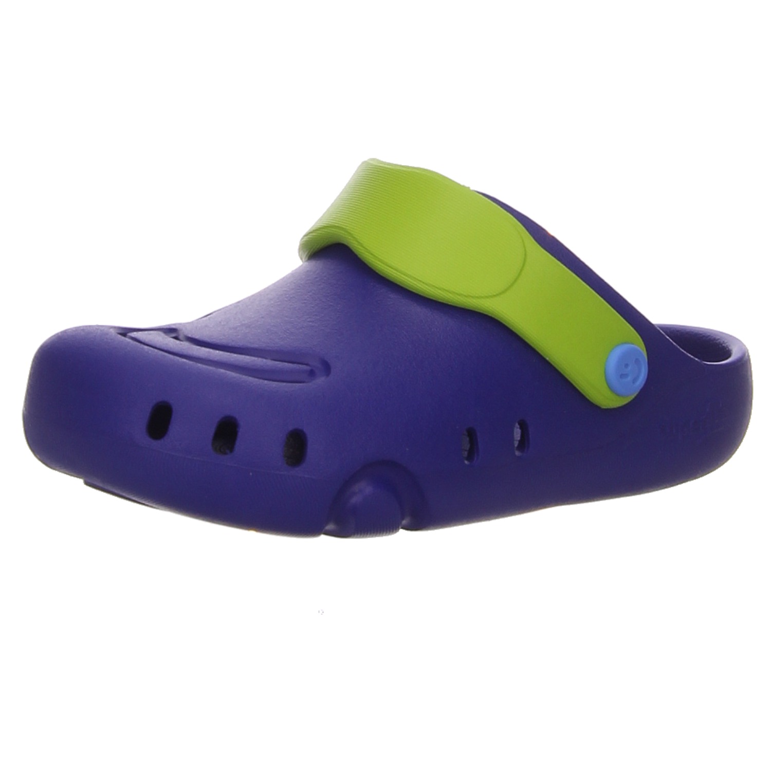 Superfit Pantoletten blau/grün blau