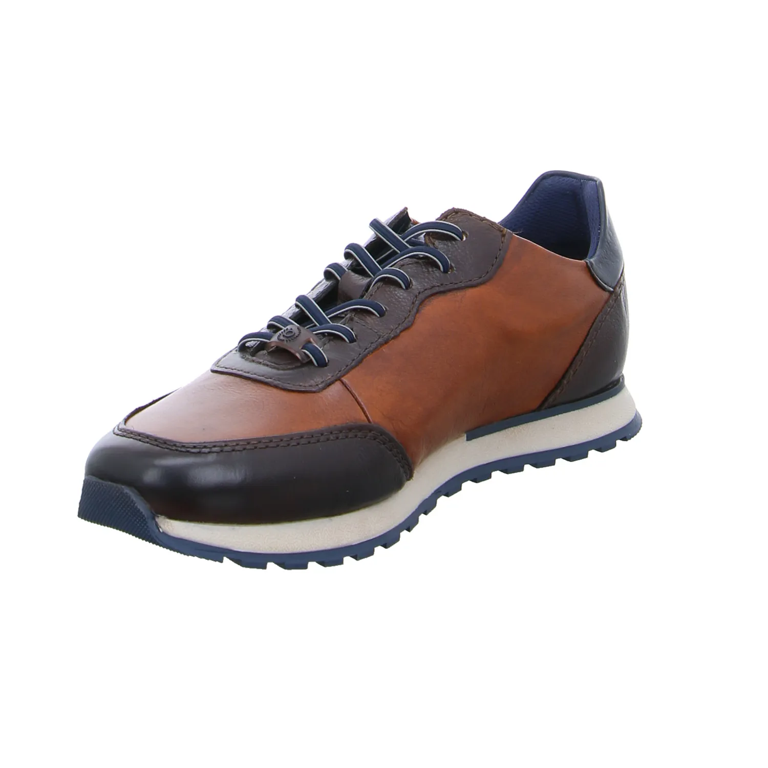 BUGATTI SHOES Halbschuhe Sneaker Braun Leder