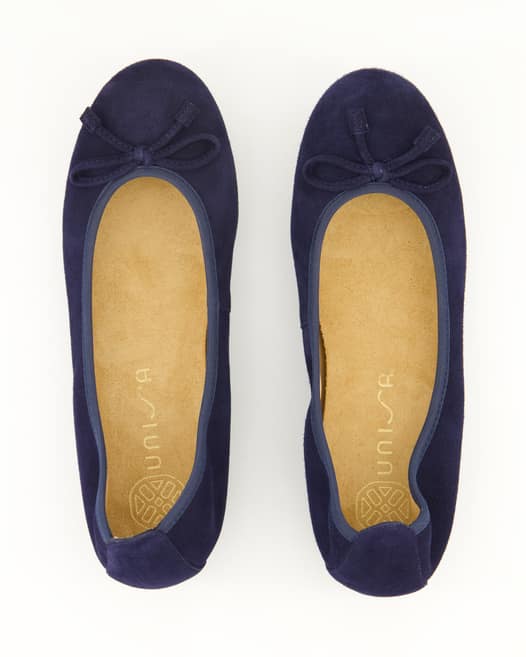 Unisa Acor Ballerinas in Blau