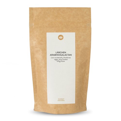Sunday Natural Products  Lärchenrinde ArabinogalactanPulver