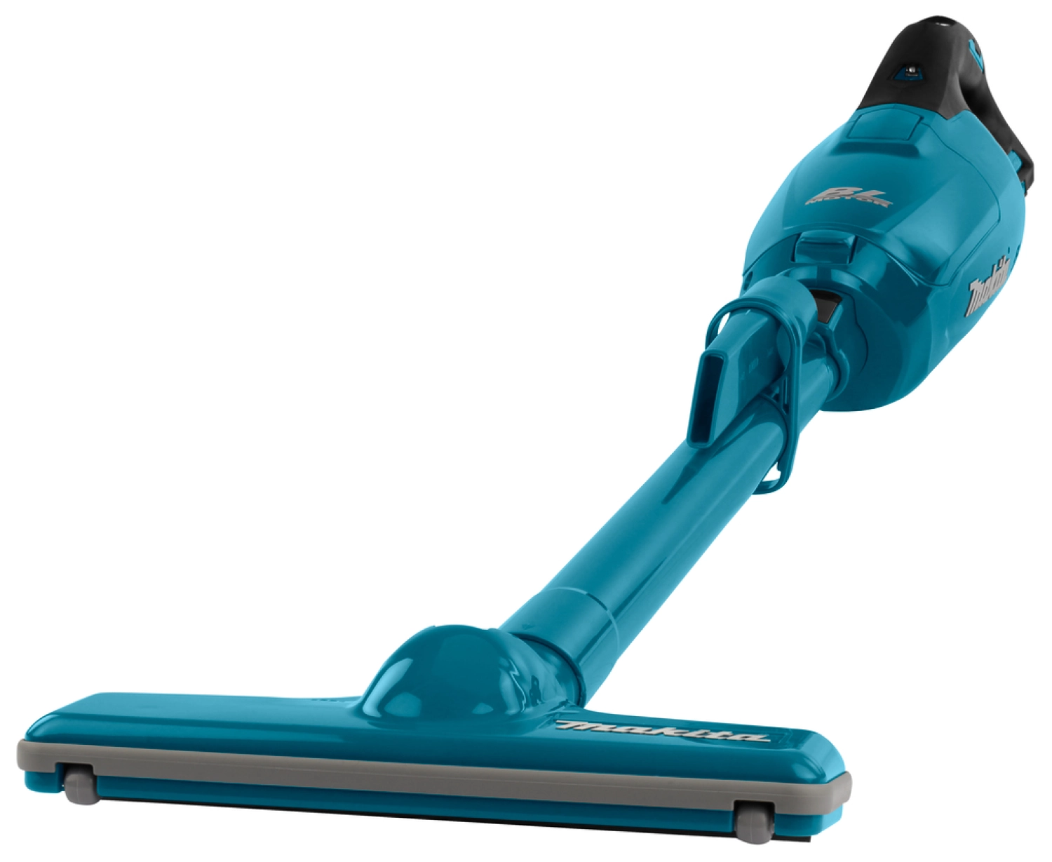 Makita DCL282FRT 18V Li-Ion accu steelstofzuiger blauw set (1x 5,0Ah) - 0,5L - koolborstelloos