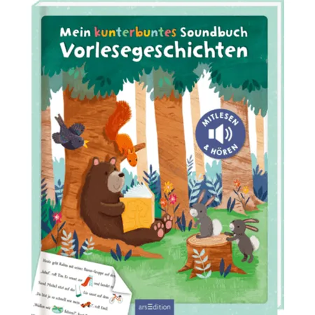 ars Edition Mein kunterbuntes Soundbuch – Vorlesegeschichten