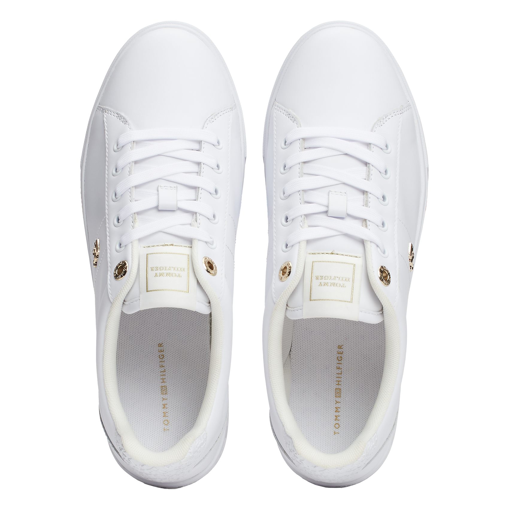 Baskets basses en cuir | Blanc