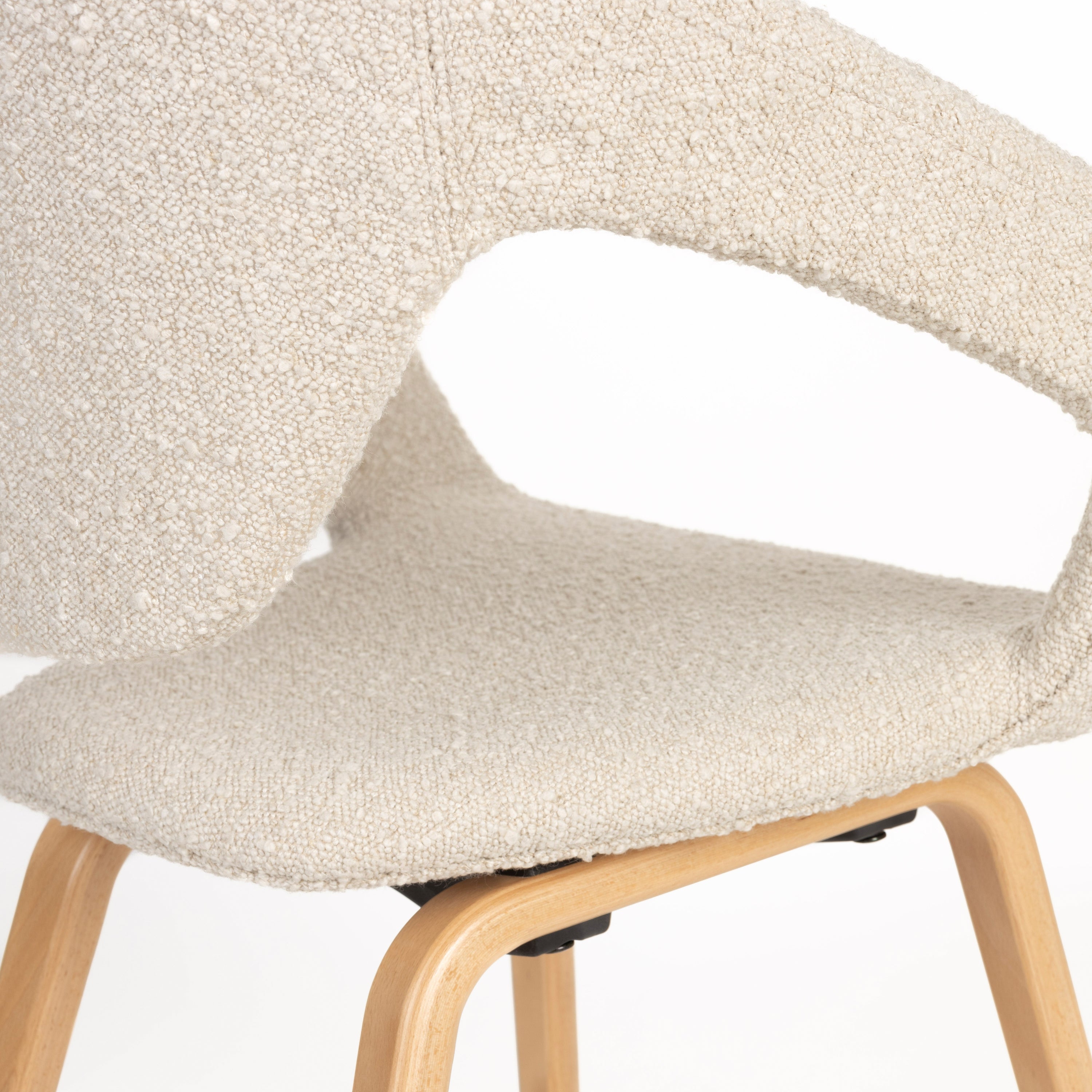 Zuiver Flexback Eetkamerstoel - Beige