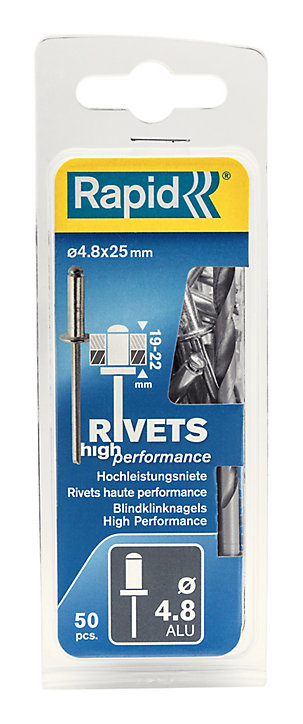 Rivets Haute performance Rapid Ø4.8x25mm