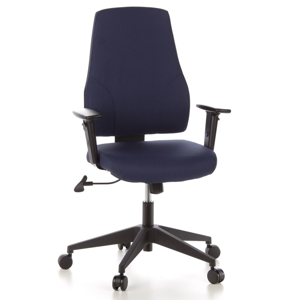 Profi Bürostuhl PRO-TEC 100 Stoff mit Armlehnen (höhenverstellbar) hjh OFFICE