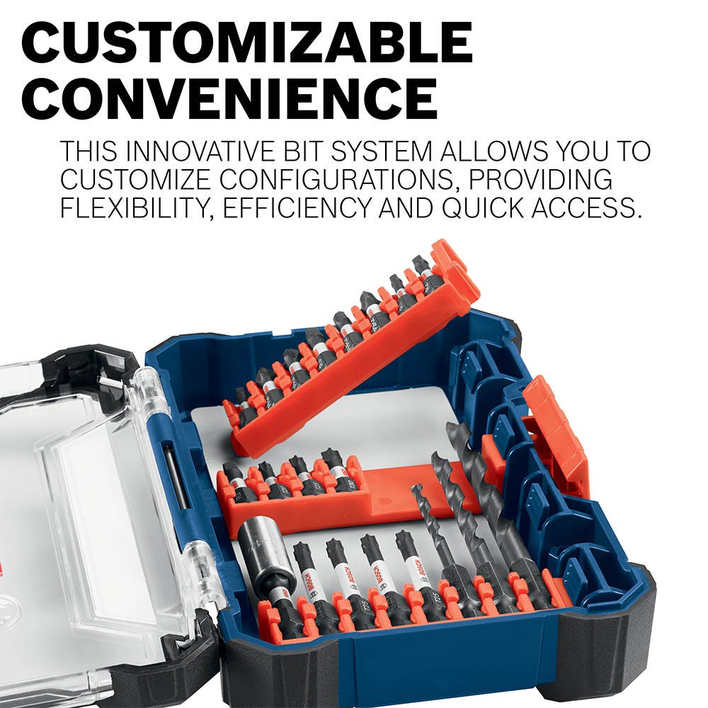 BOSCH Impact Screwdriver Bit Set - IMPACT TOUGH - 24 Piece