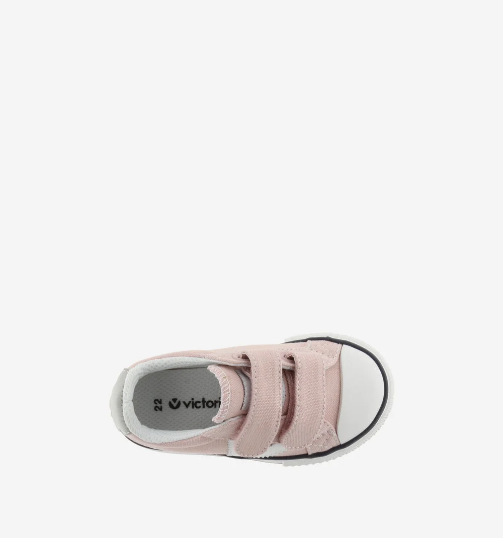TRIBU SNEAKER TOILE Baskets sport en toile pour enfant logo SKIN