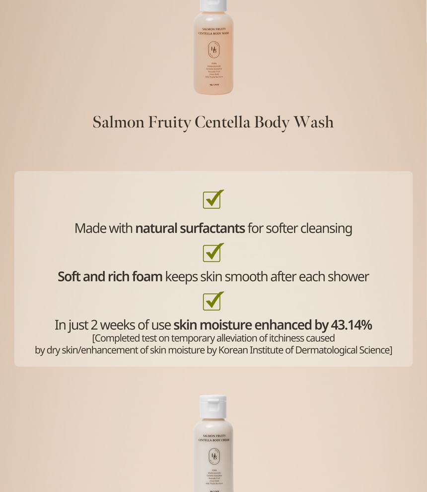 HEVEBLUE - Zalm Fruitige Centella Body Reisset