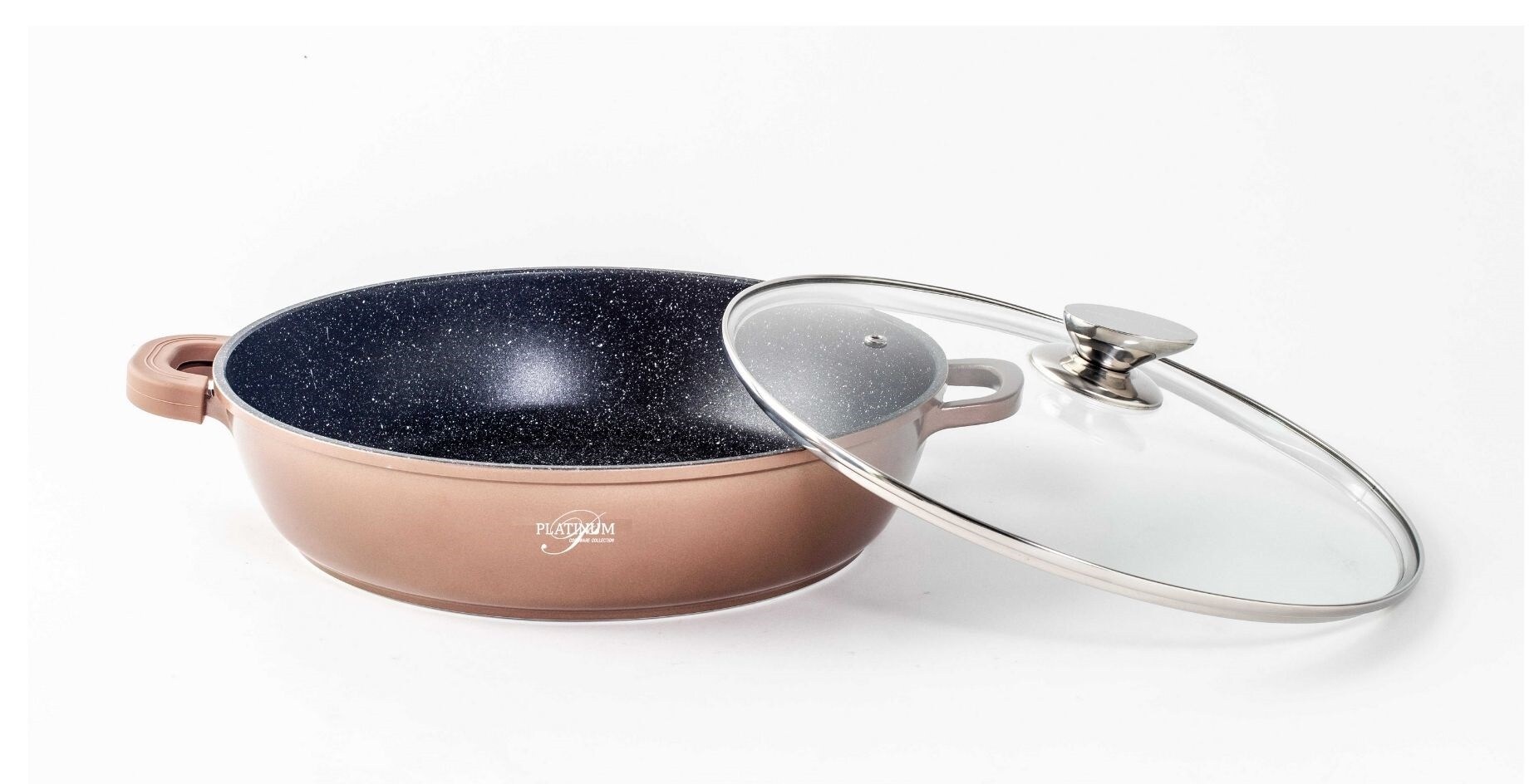 Aluguss Wok Servierpfanne Ø32cm