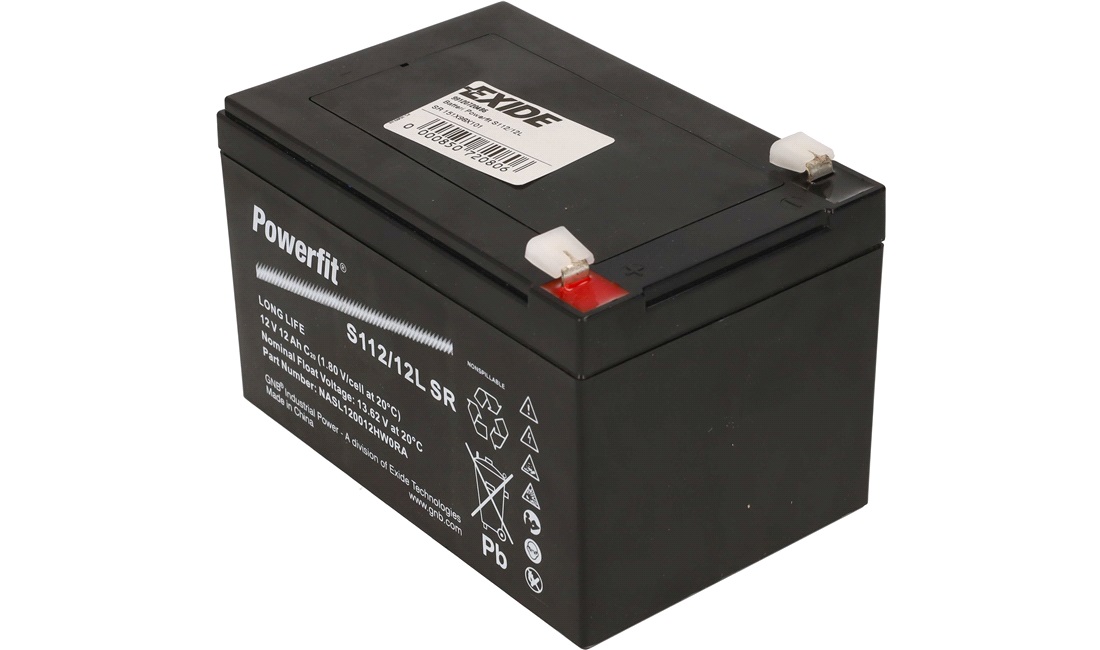 Batteri Exide Powerfit S112/12L SR 151X98X101