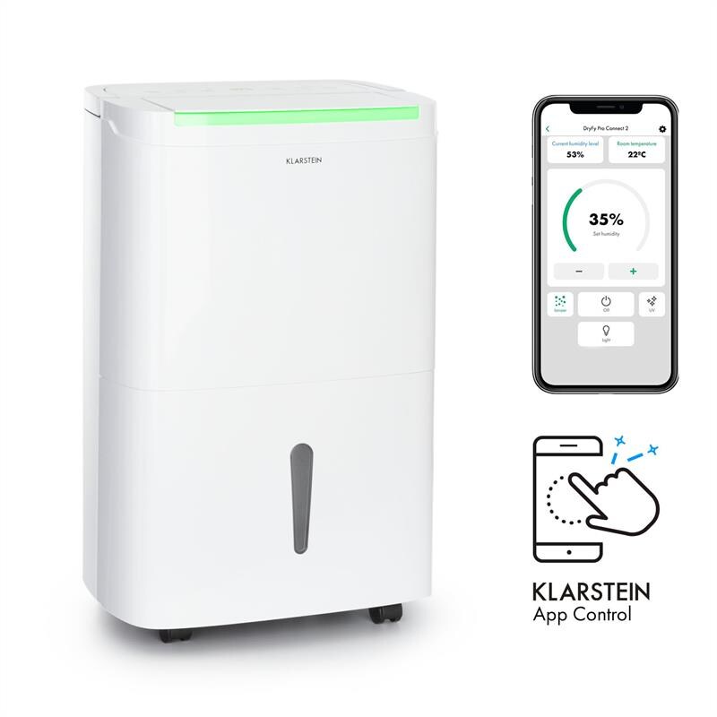 DryFy Connect 40 Luftentfeuchter WiFi Kompression 40l/d 35-45m² 40l/24h
