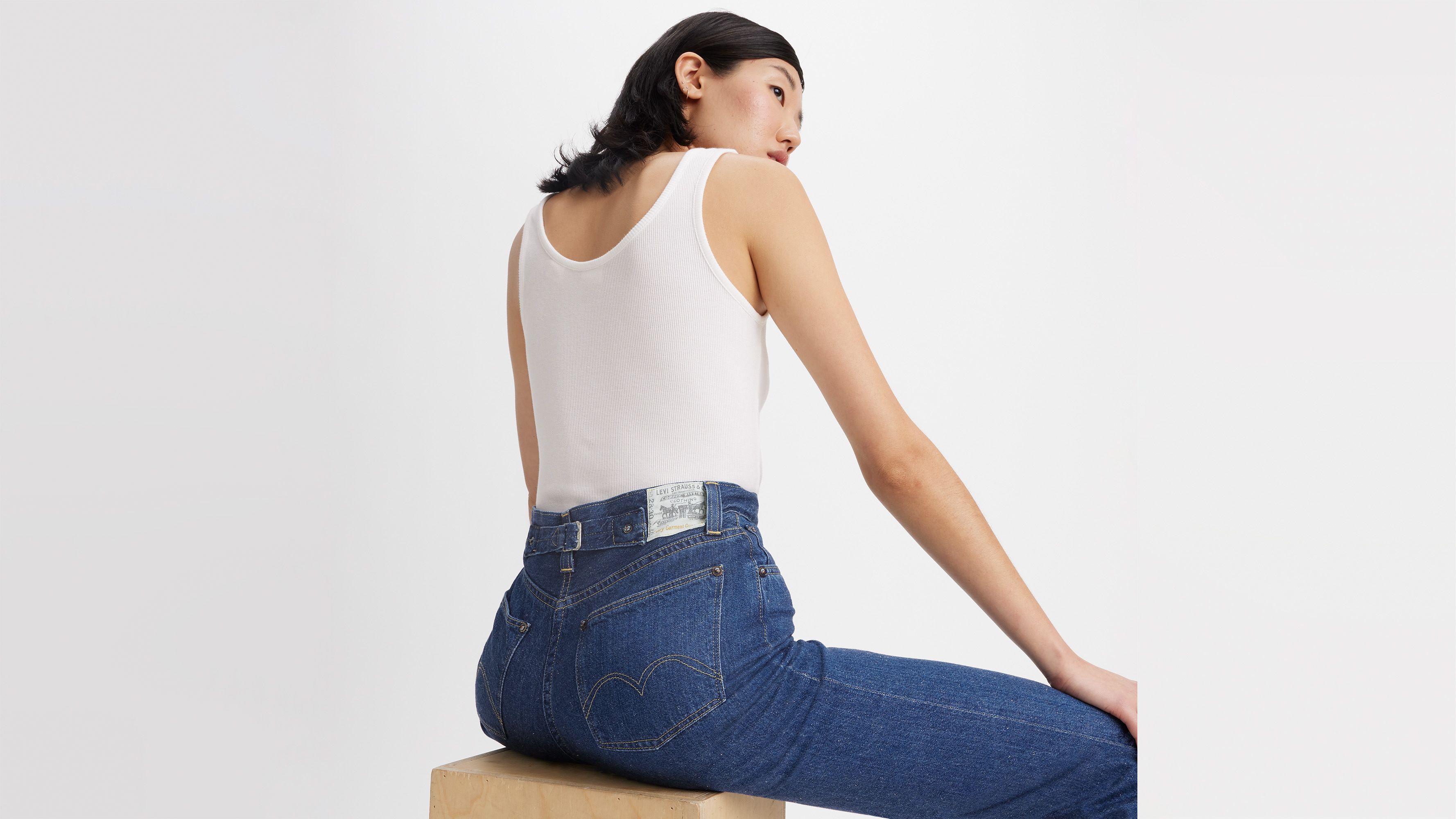 Levi's® Vintage Clothing jean 401™ - Rinse - Bleu