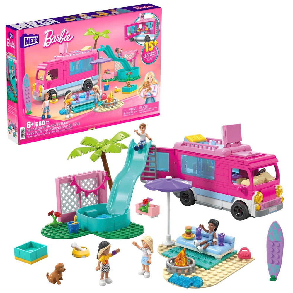 Mega Barbie Traum-Camper Abenteuer Bauset