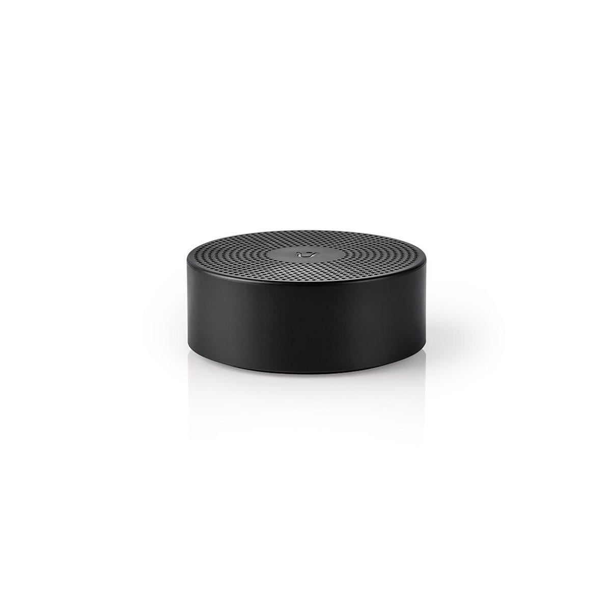 Nedis SmartLife-Klokke | Wi-Fi | Tilbehør til: WIFICDP10GY / WIFICDP30WT / WIFICDP40CWT | USB-Strøm | 4 Lyder | 5 V DC | Justerbar volum | Sort