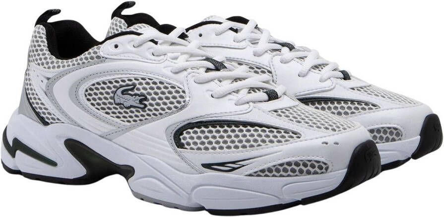 Lacoste Storm 2k Schoenen Wit Maat: 46 Mesh Synthetisch Foot Locker