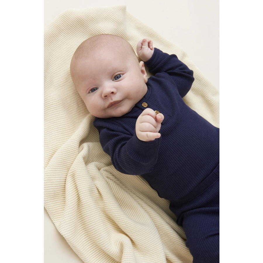 Minymo Langarmbody Dark Navy