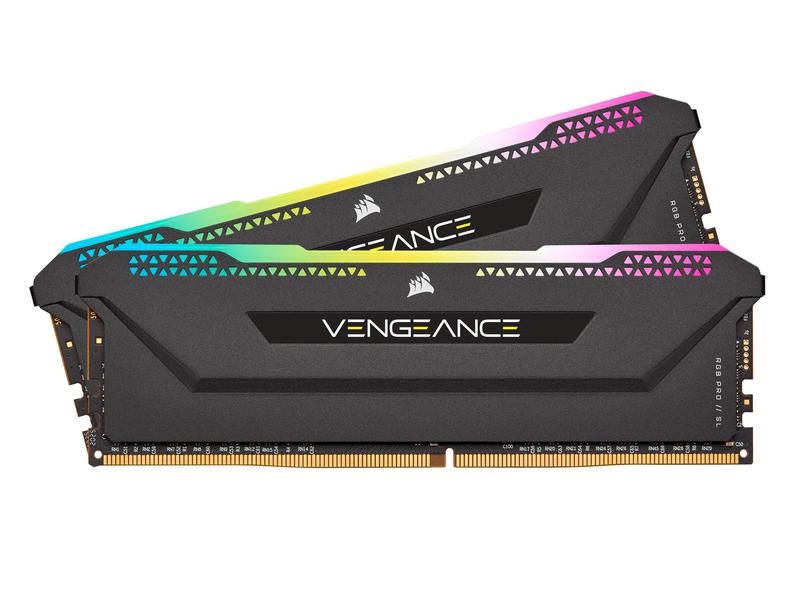 Corsair DDR4-RAM Vengeance RGB PRO SL Black iCUE 3200 MHz 2 Corsair DDR4 Vengeance RGB PRO SL 32 GB 2Kit